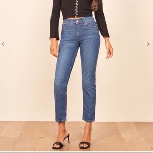 Julia High Rise Crop Cigarette Jean